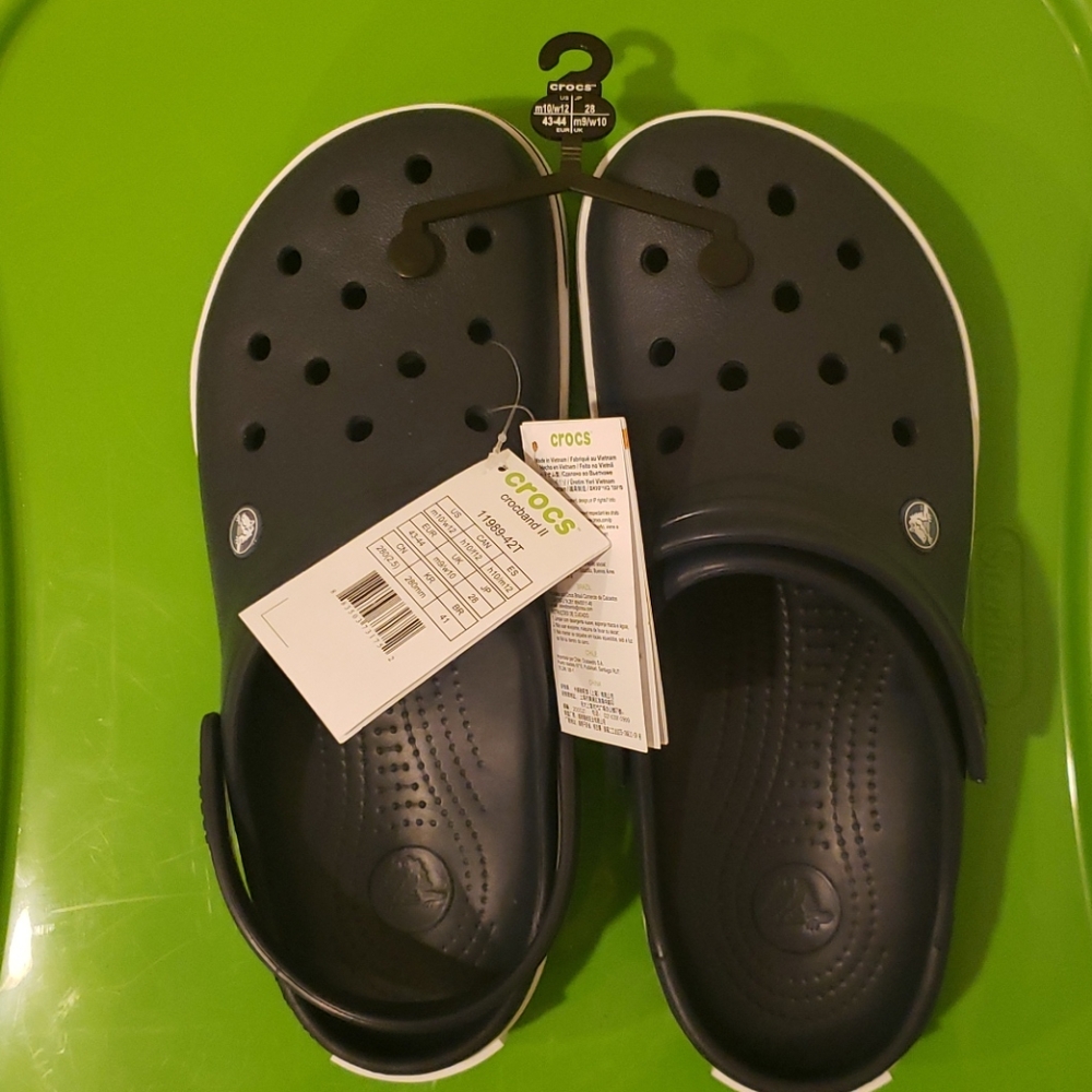 Crocband Navy Clog